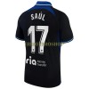 Original Fußballtrikot Atlético Madrid Saul 17 Auswärtstrikot 2022-23 Für Herren